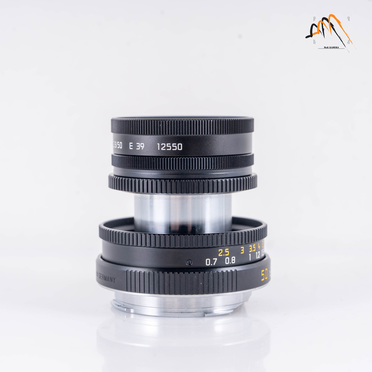 Leica Elmar-M 50mm F/2.8 Ver.II Black Lens Yr.1996 Germany 11831