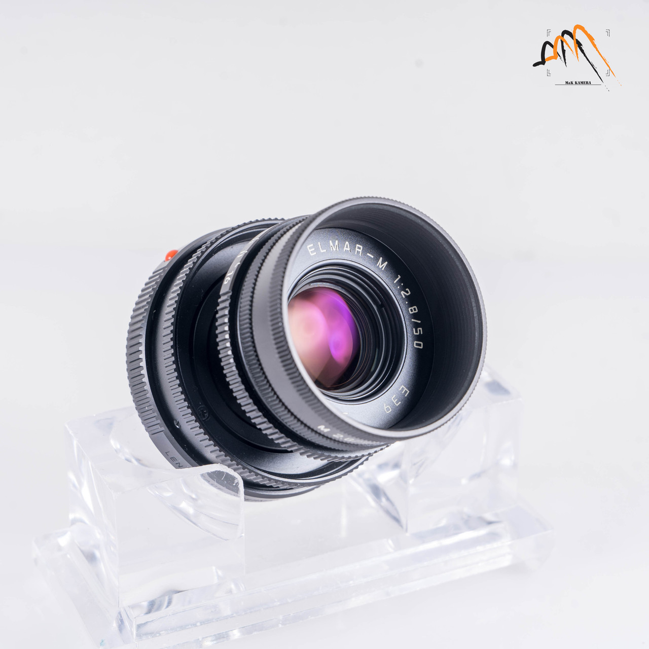Leica Elmar-M 50mm F/2.8 Ver.II Black Lens Yr.1996 Germany 11831