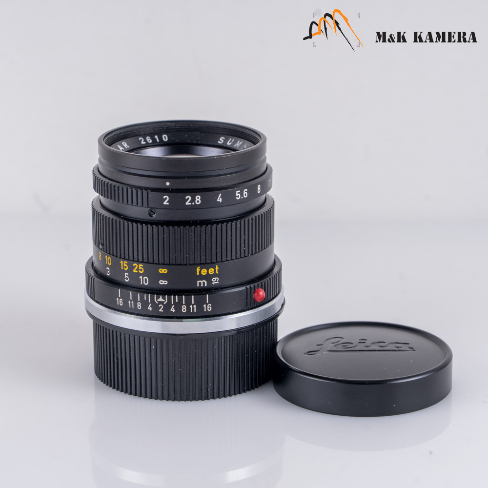 Leica Summicron M 50mm F/2.0 Ver.III V3/ High Leg Lens Yr.1973