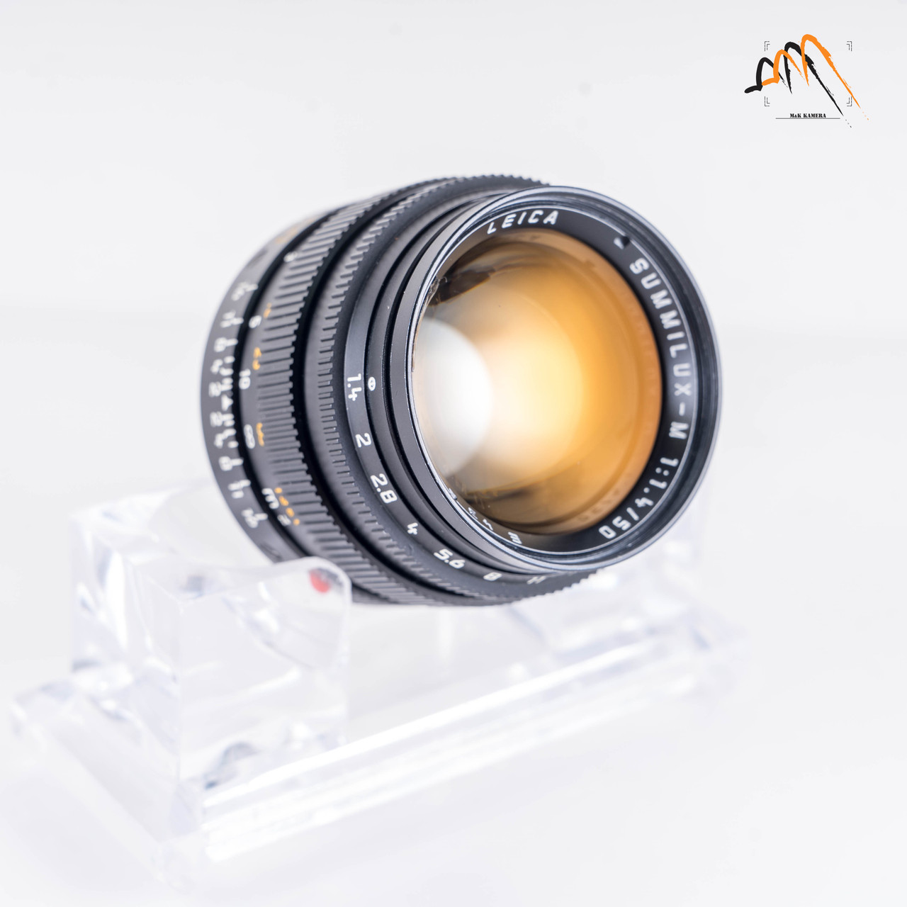 Leica Summilux M 50mm F/1.4 E43 Ver.II V2 Black Lens Yr.1989