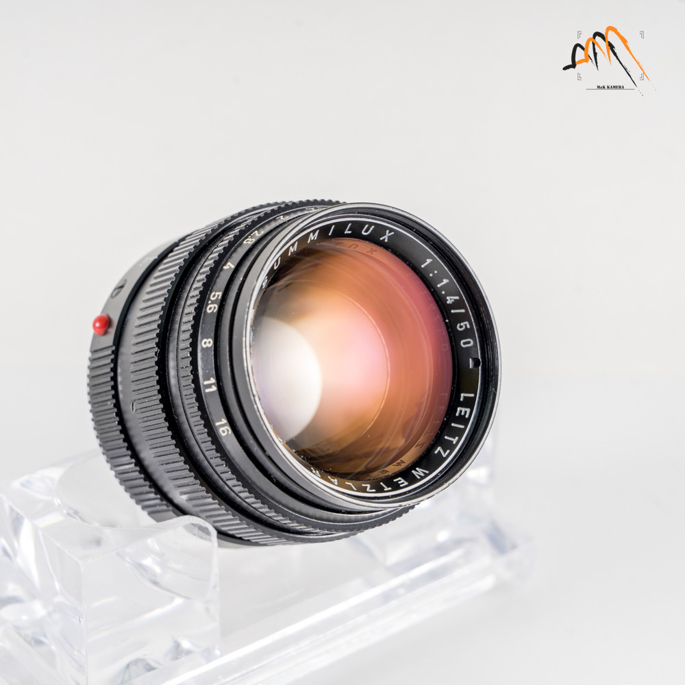 LEITZ Leica Summilux M 50mm F/1.4 E43 Ver.II V2 Black Lens Yr.1966