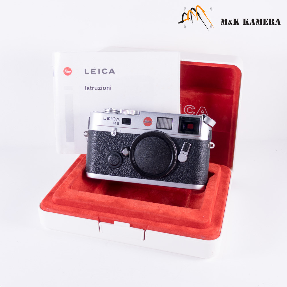 Leica M6 TTL 0.72 Silver Film Rangefinder Camera 10434 #87227 - M