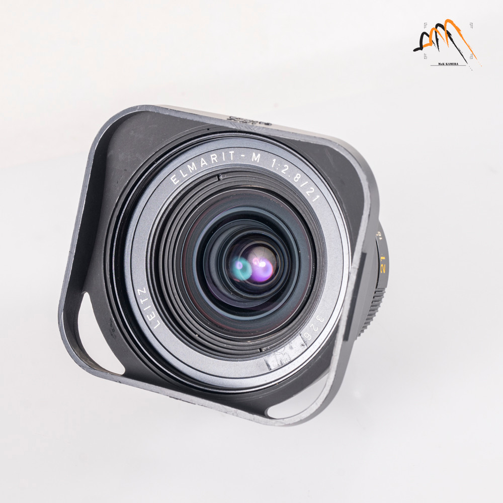 LEITZ Leica Elmarit M 21mm F/2.8 E60 Pre-A Black Lens Yr.1983