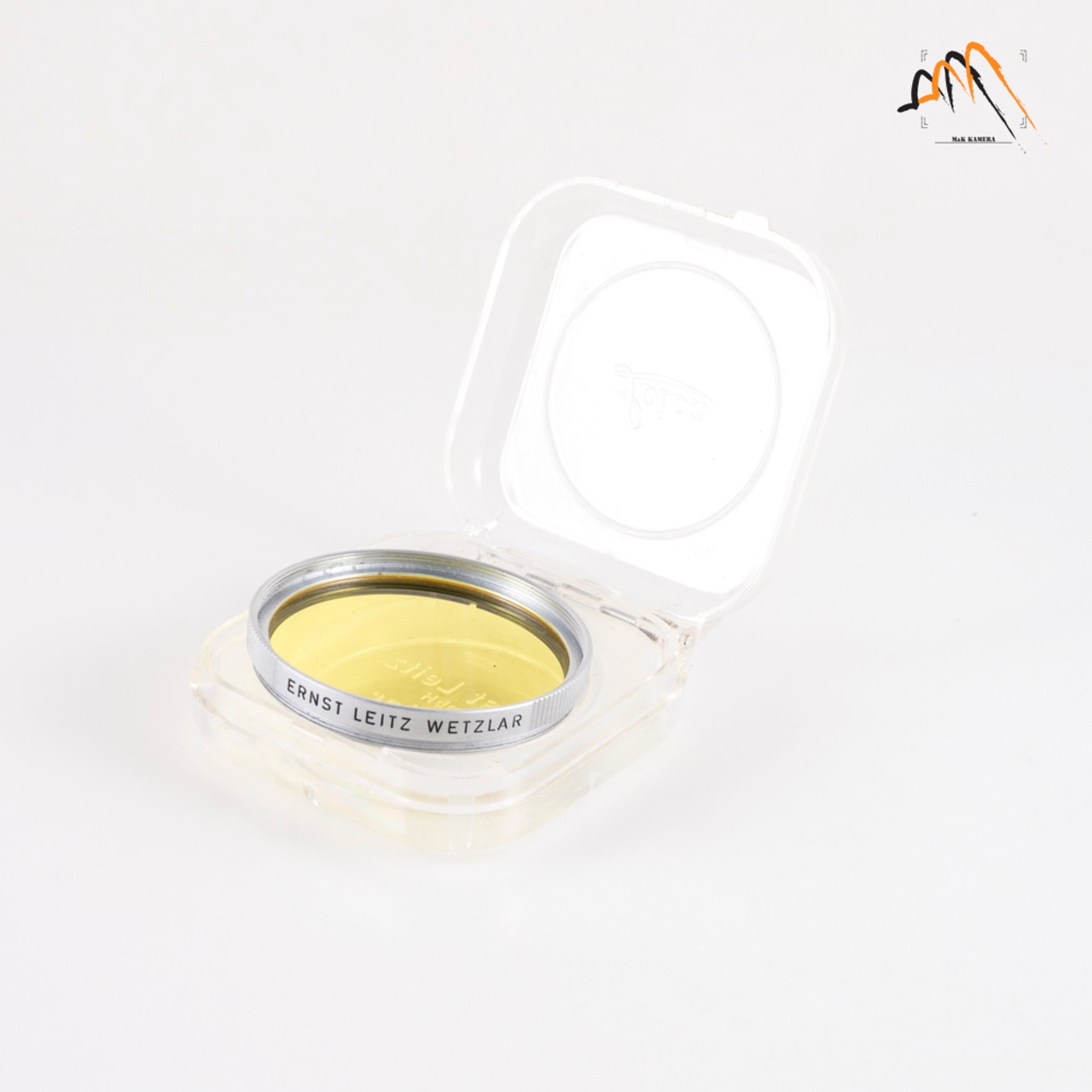 LEITZ カラーフィルター yellow 1 E39 silver Leica 39mm E39 1 Yellow Silver Filter #11400 - M & K Kamera