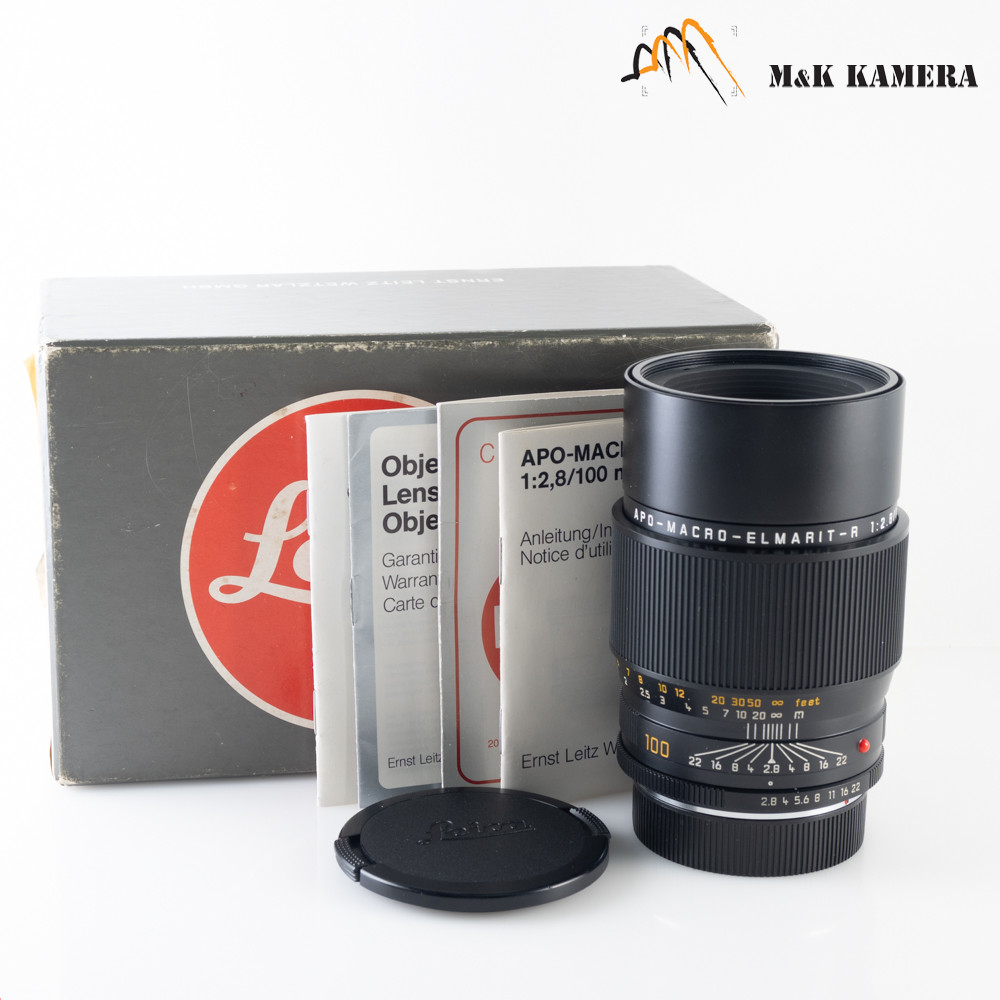 訳アリ格安　LEICAアポマクロエルマリートf2.8 100mm Rマウント Leica APO-Macro-Elmarit-R 100mm F/2.8 E60 Lens Yr.1986 Germany