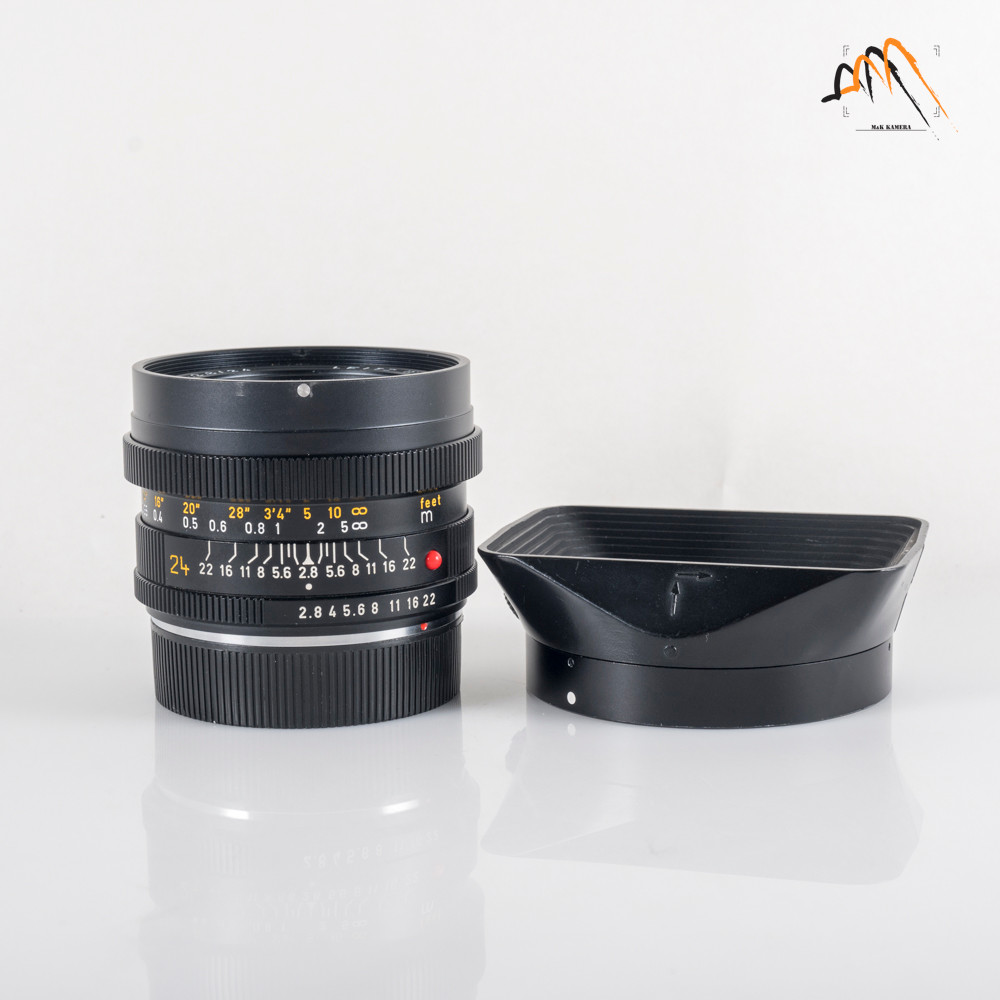 LEITZ Leica Elmarit-R 24mm F/2.8 Lens Yr.1985 11221 #88333 - M & K