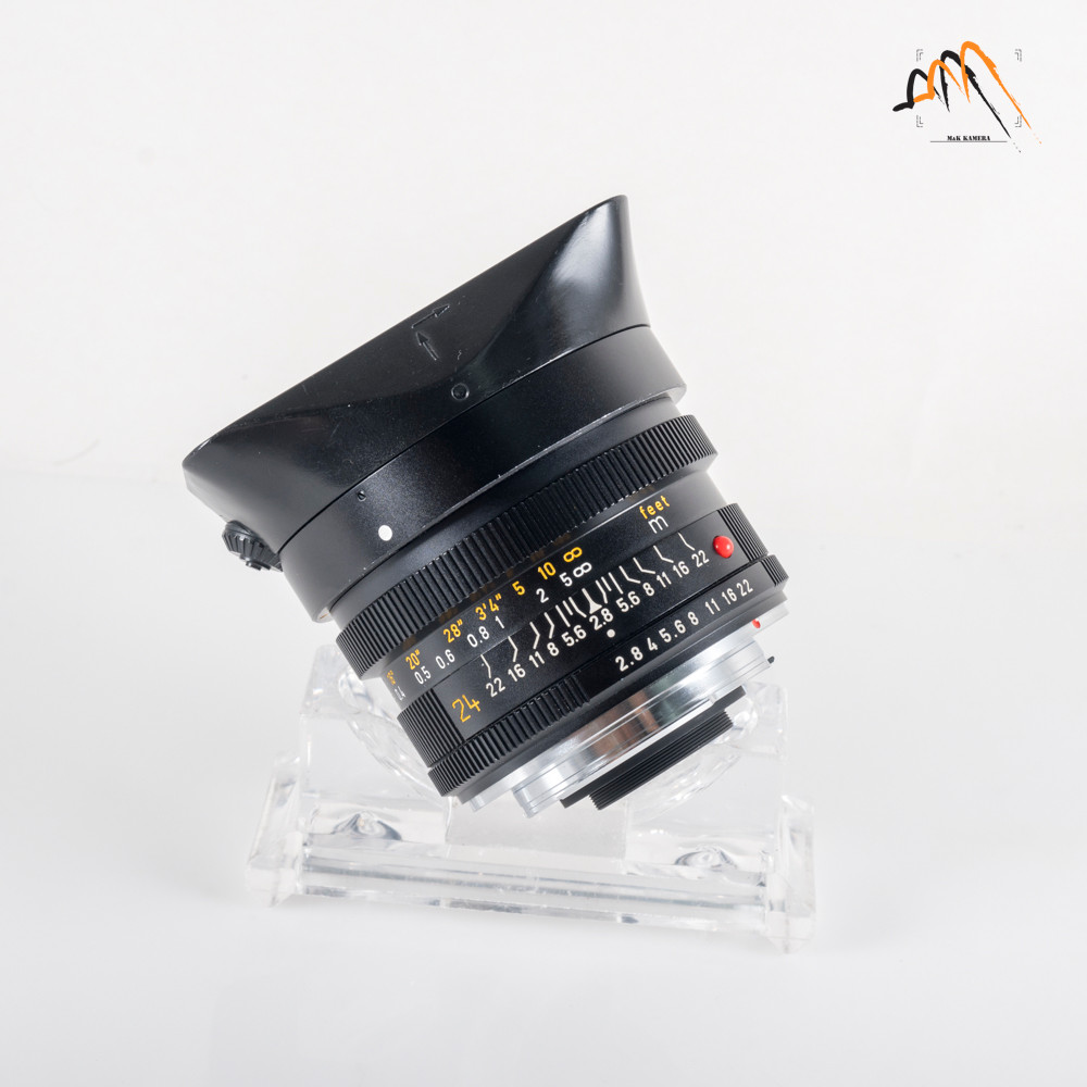 LEITZ Leica Elmarit-R 24mm F/2.8 Lens Yr.1985 11221 #88333 - M & K