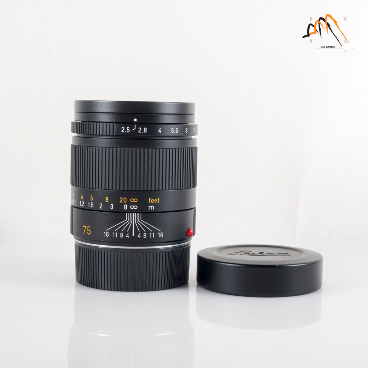 Leica Summarit-M 75mm F/2.5 Lens Germany 11645 #11401 - M