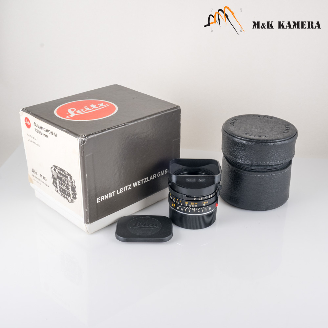 LEICA Summicron M35mm f2.0 ASPH.Black 箱付 Leica Summicron-M 35mm F2 ASPH Black Chrome (11689)