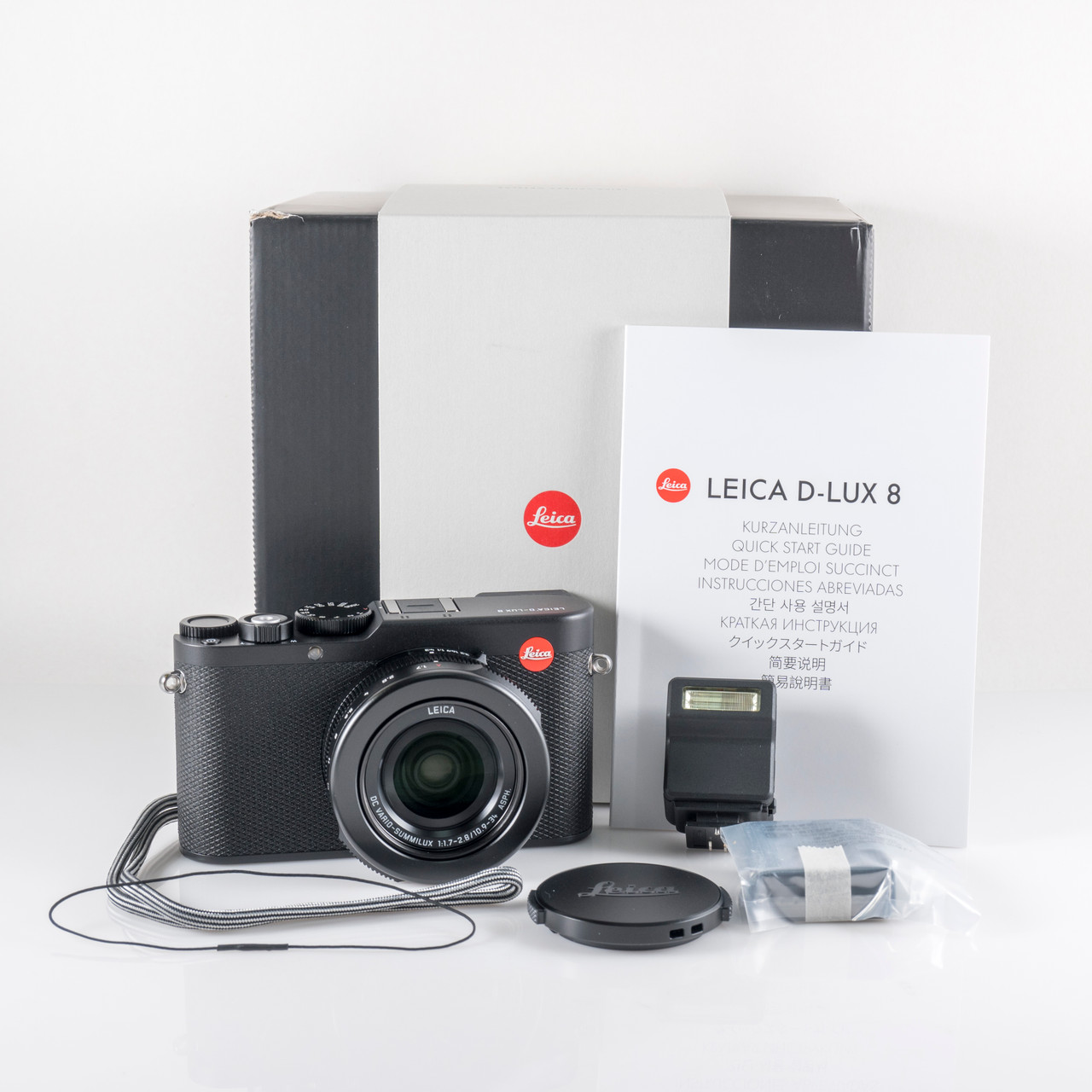 Brand New Leica D-Lux 8 Black Digital Compact Camera 19191 #19191