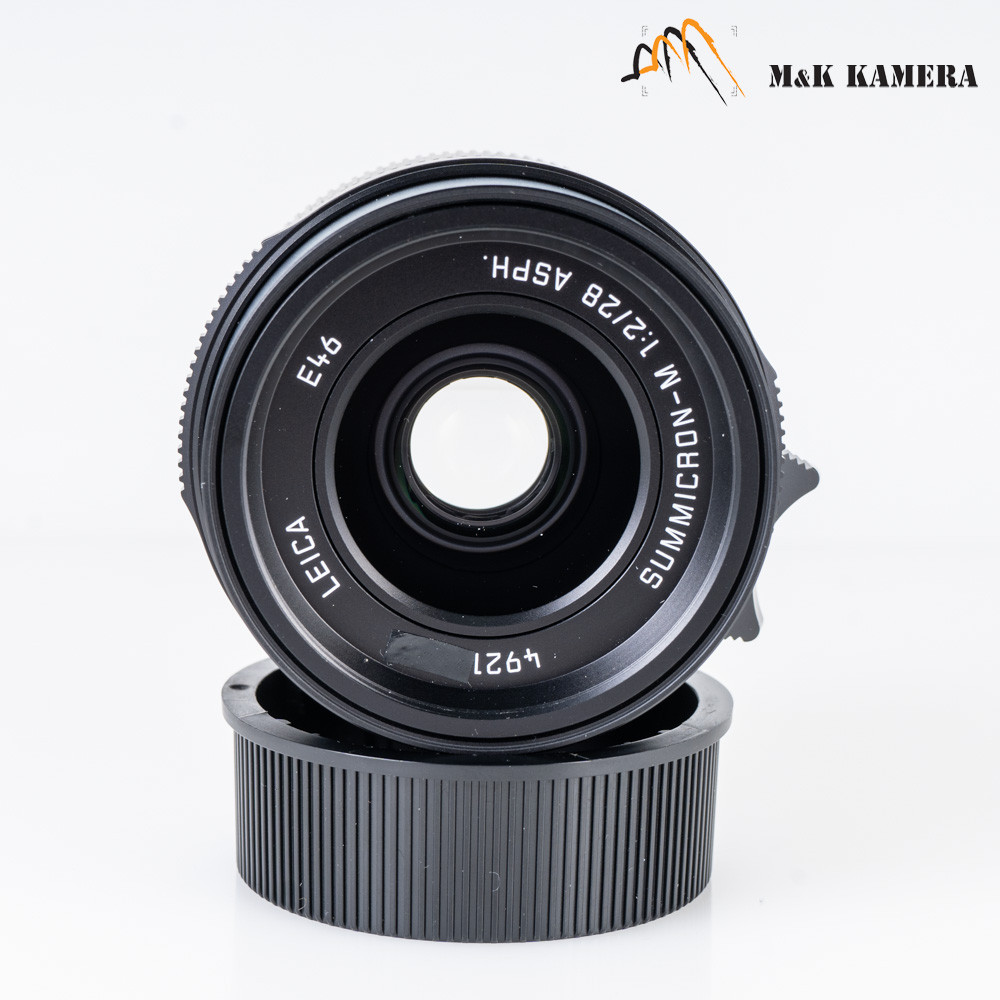 Brand New Leica Summicron-M 28mm/F2.0 E46 Asph.11618 Black Lens