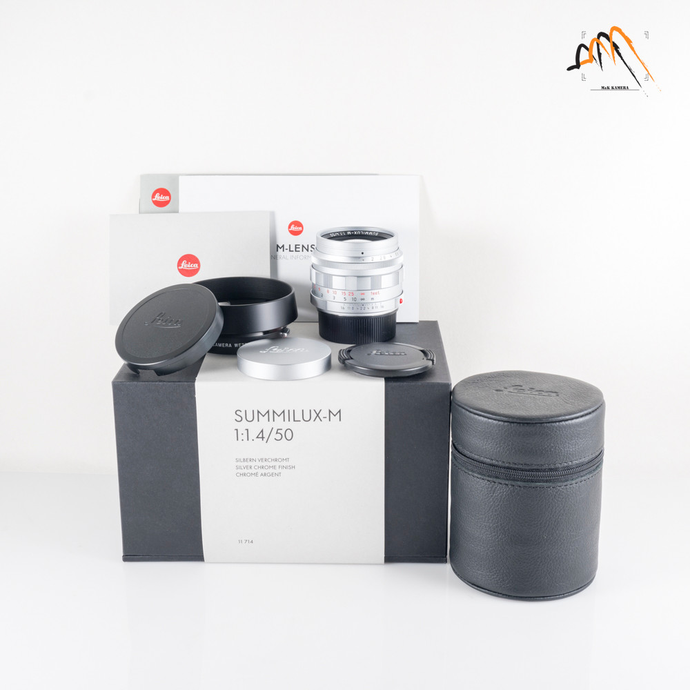 Brand New Summilux-M 50mm/F1.4 2025 Version Silver Lens Germany