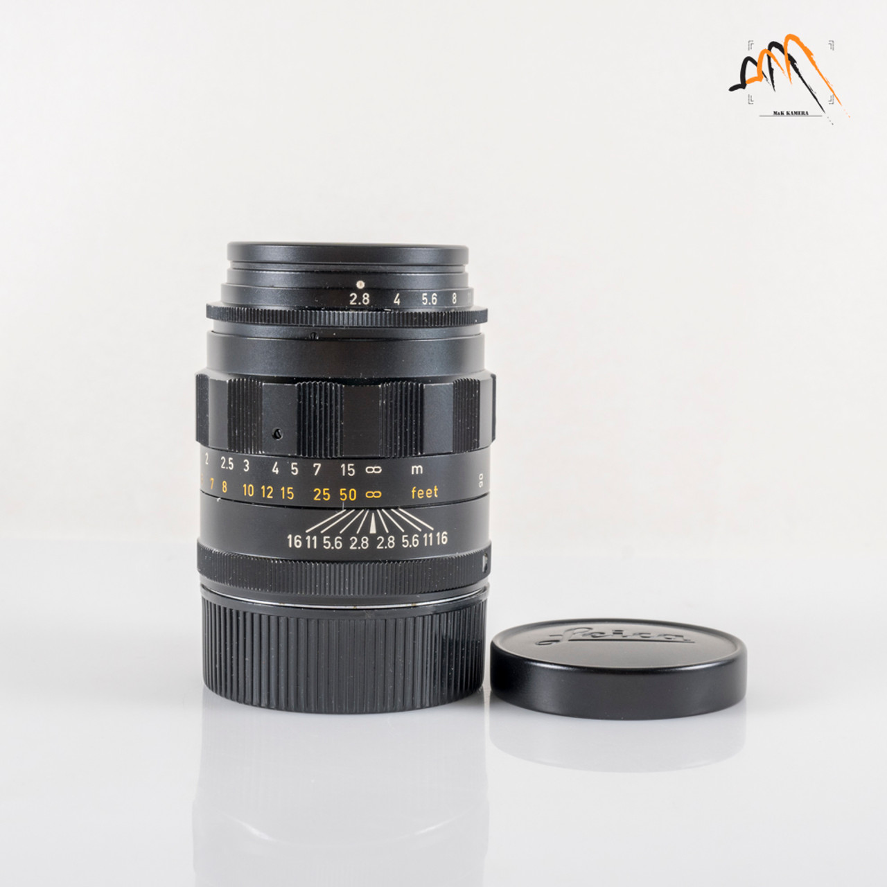 LEITZ Leica Tele-Elmarit M 90mm F/2.8 Ver.I V.1/ Fat Black