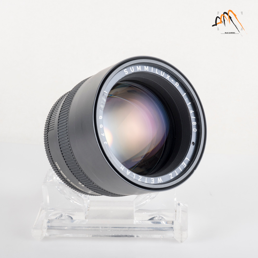 LEITZ Leica Summilux-R 80mm F/1.4 E67 Lens Yr.1983 Germany 11881