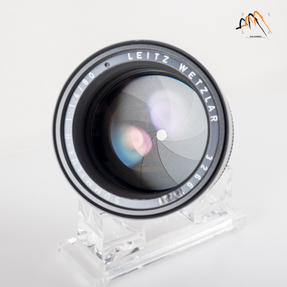 LEITZ Leica Summilux-R 80mm F/1.4 E67 Lens Yr.1983 Germany 11881