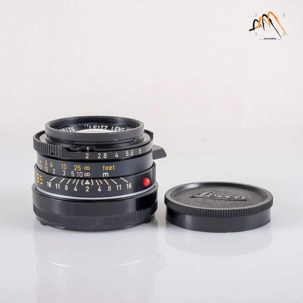 LEITZ Leica Summicron-M 35mm F/2.0 Ver.4 7 Elements Black Lens Yr
