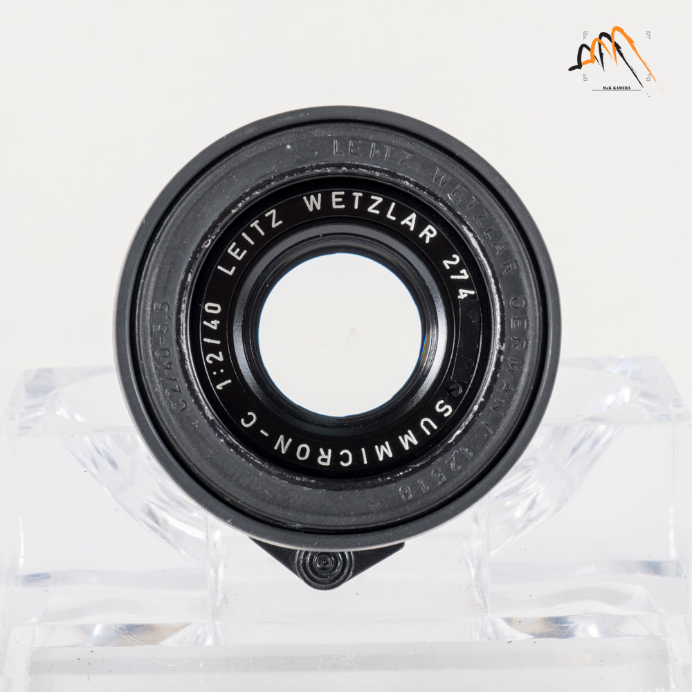 LEITZ Leica Summicron-C 40mm F/2.0 Serie 5.5 Lens Yr.1975 Germany
