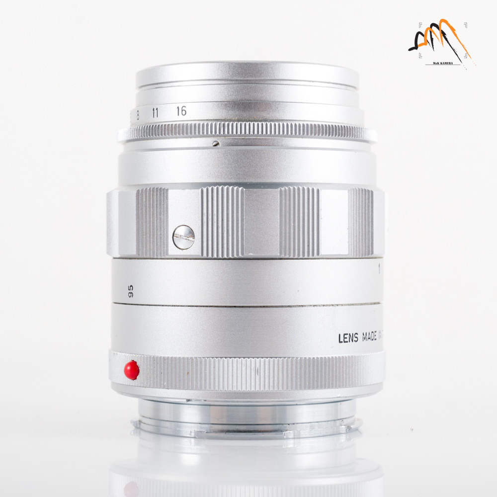 LEITZ Leica Tele-Elmarit M 90mm F/2.8 Ver.I V.1/ Fat Silver Lens