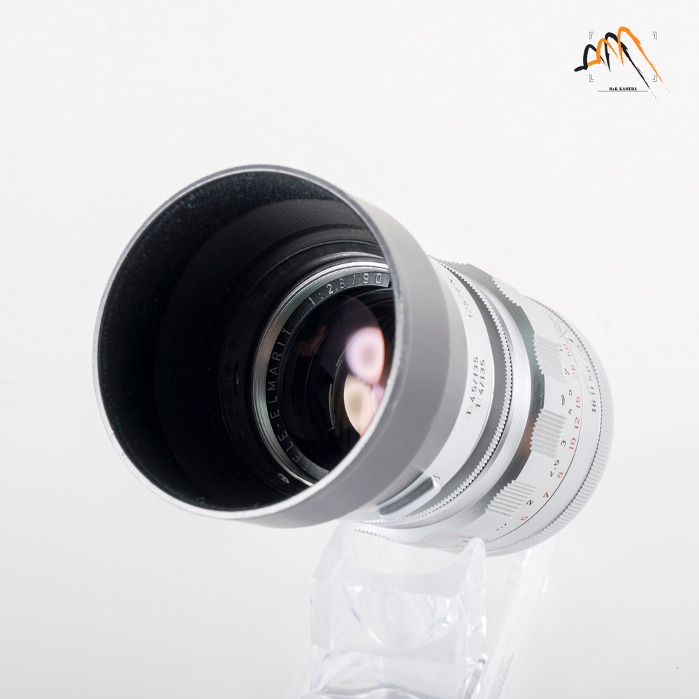 LEITZ Leica Tele-Elmarit M 90mm F/2.8 Ver.I V.1/ Fat Silver Lens