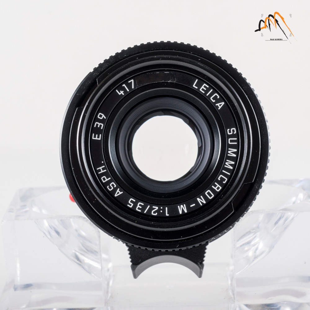 Leica Summicron-M 35mm F/2.0 ASPH/ 11879 Black Lens Germany 11879