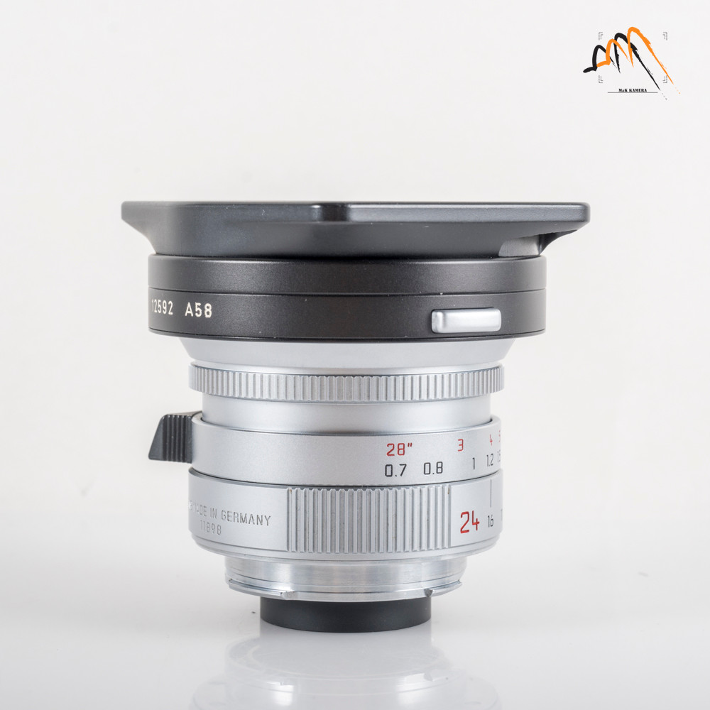 Leica Elmarit-M 24mm F/2.8 ASPH Silver Lens Yr.1998 11898 #11621