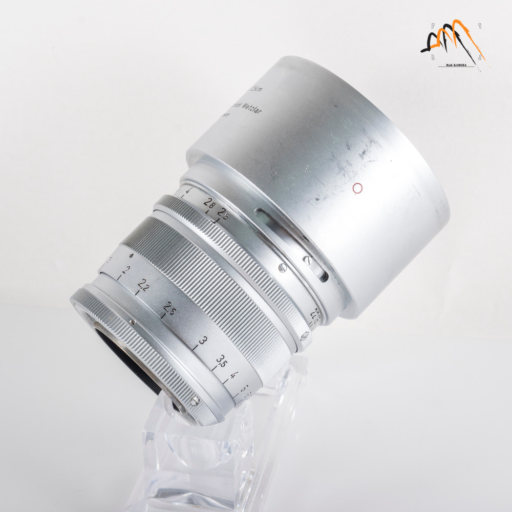 LEITZ Leica Hektor L39 125mm F/2.5 Visoflex lens Silver Lens Yr