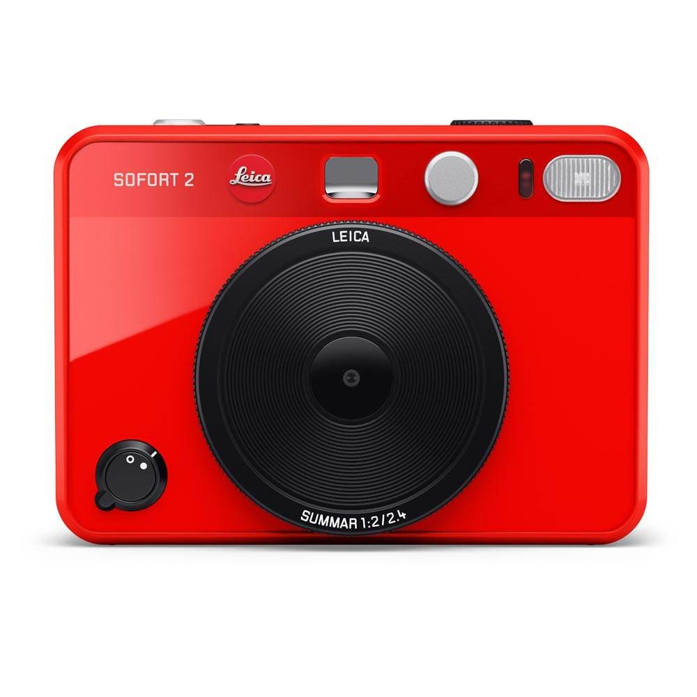 Leica Sofort 2 Hybrid Instant Red Film Compact Camera 19189 #19189