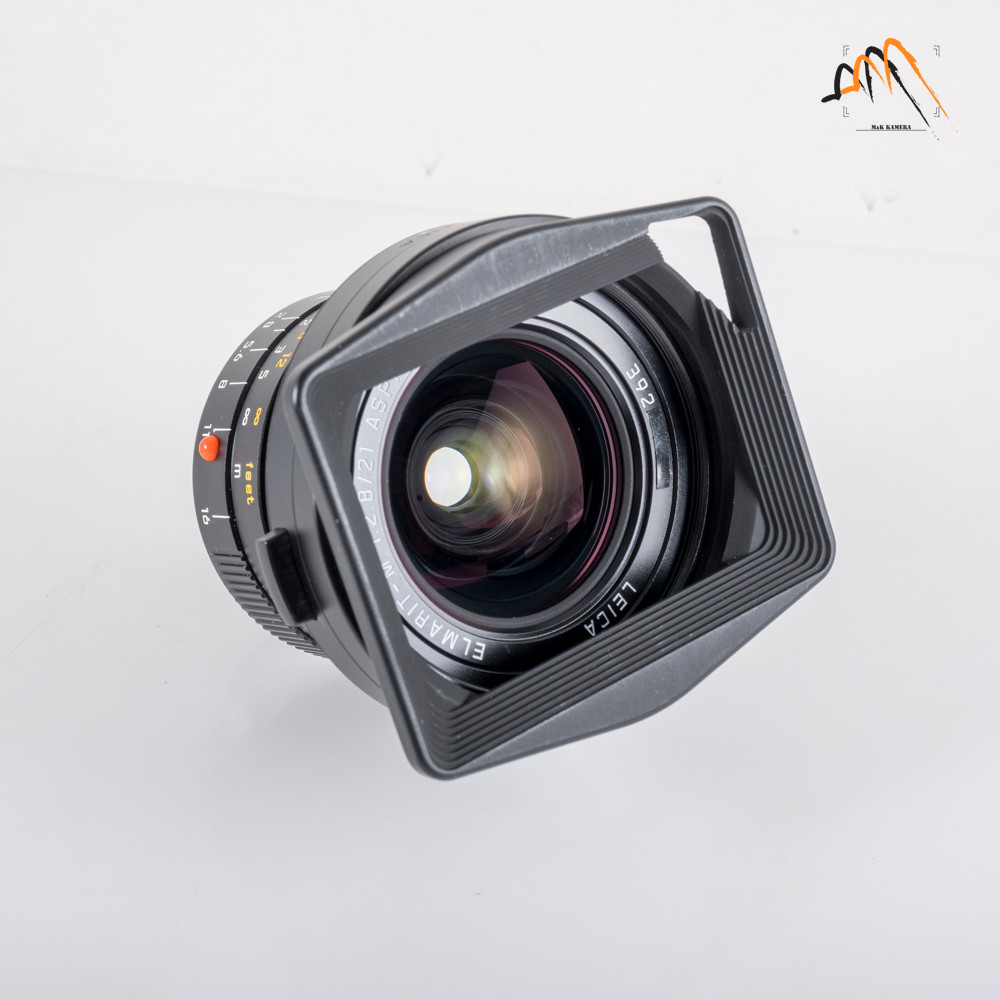 Leica Elmarit-M 21mm F/2.8 ASPH Black Lens Yr.2001 Germany 11135