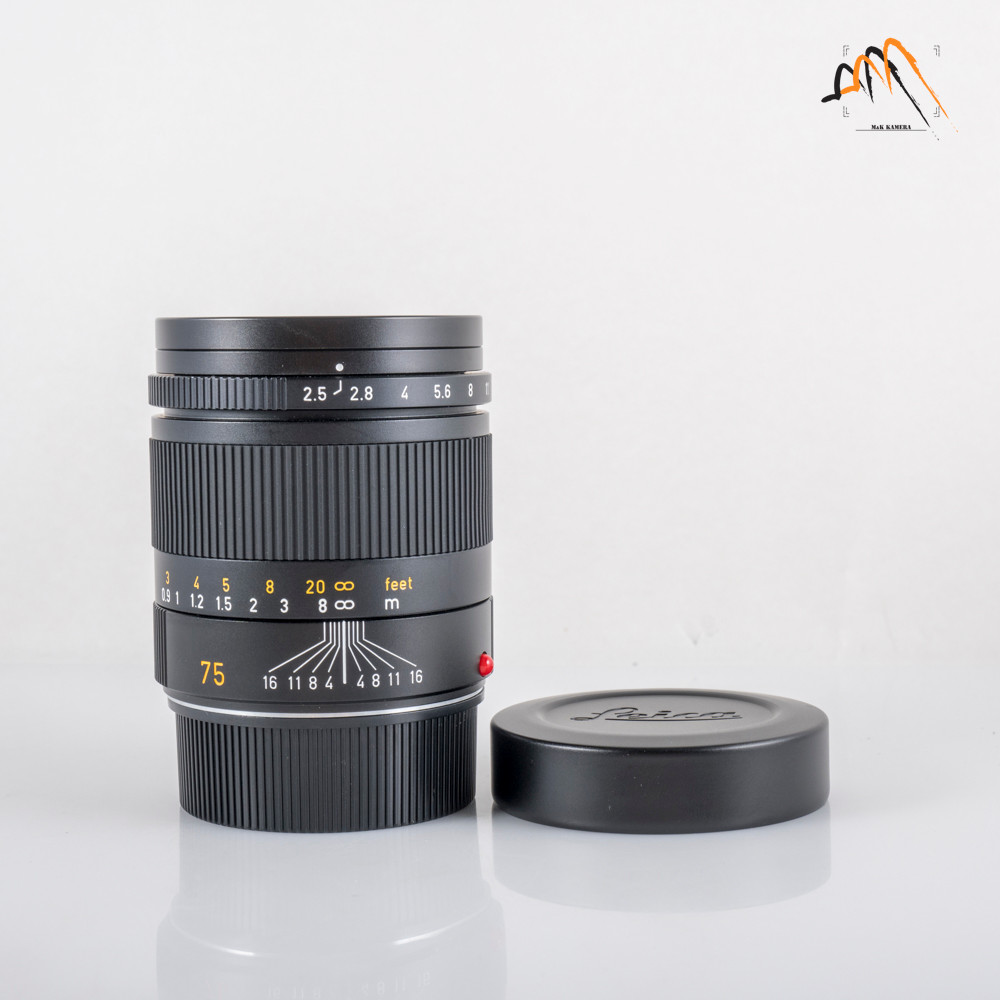 Leica Summarit-M 75mm F/2.5 Lens Yr.2007 Germany 11645 #23708 - M