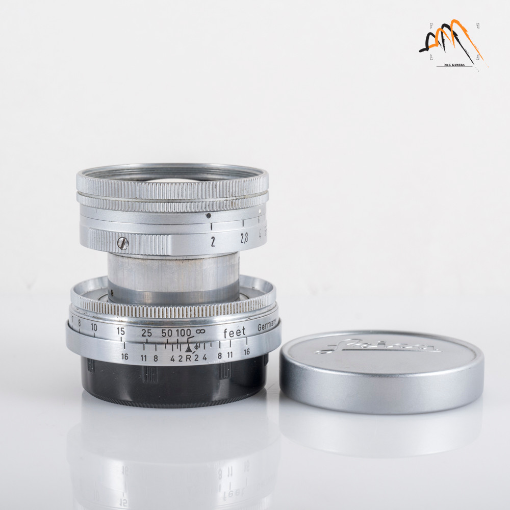 LEITZ Leica Summicron L39 50mm F/2.0 Radioactive Lens Yr.1952 LTM