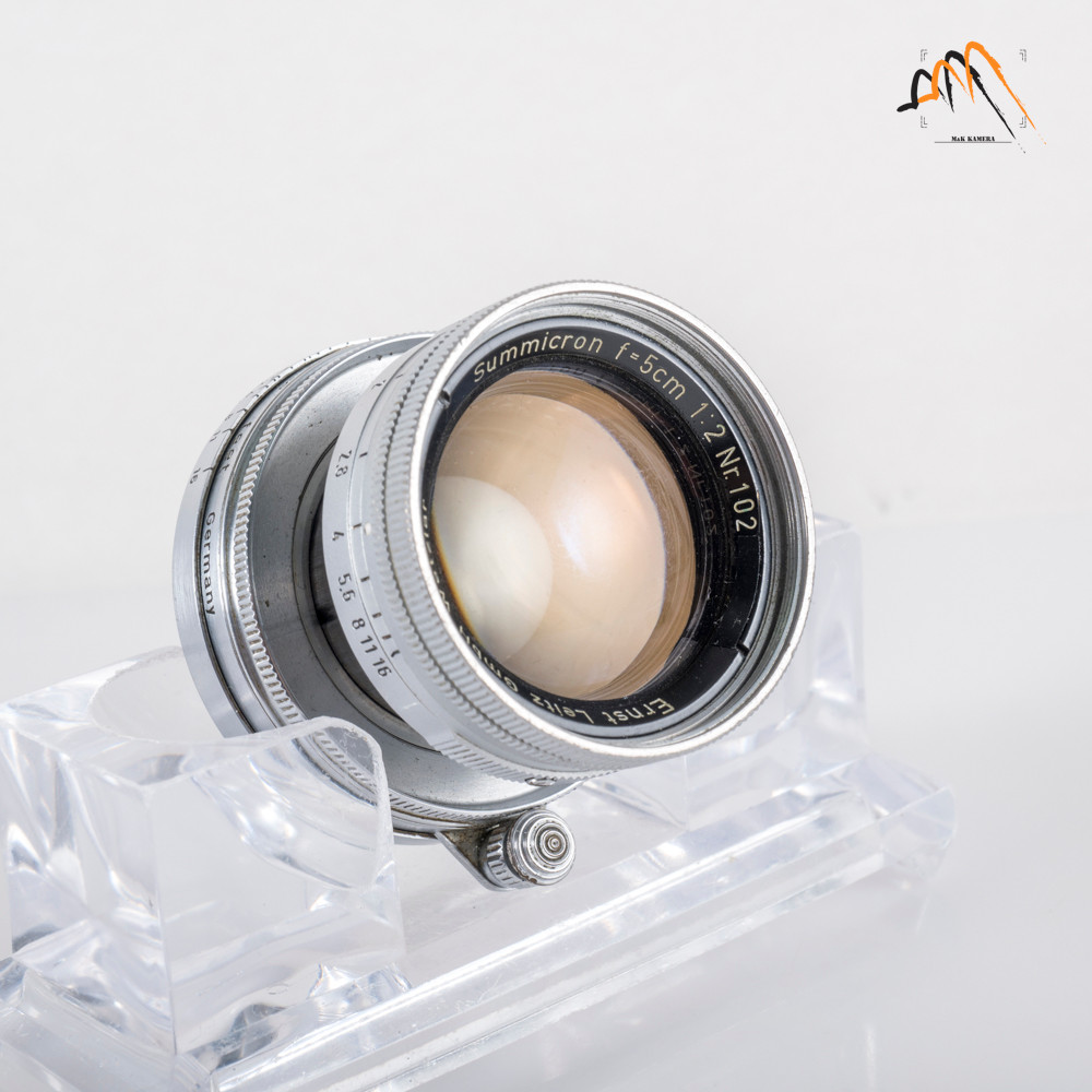 LEITZ Leica Summicron L39 50mm F/2.0 Radioactive Lens Yr.1952 LTM