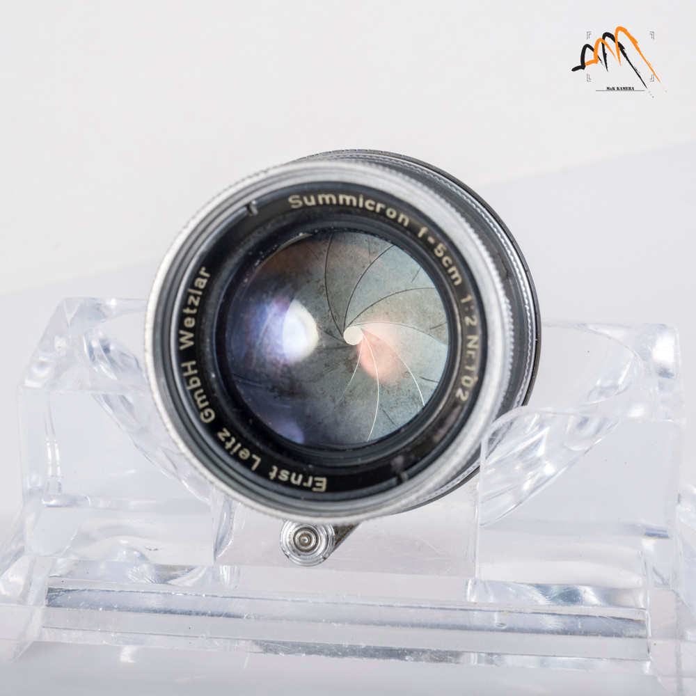 LEITZ Leica Summicron L39 50mm F/2.0 Radioactive Lens Yr.1952 LTM