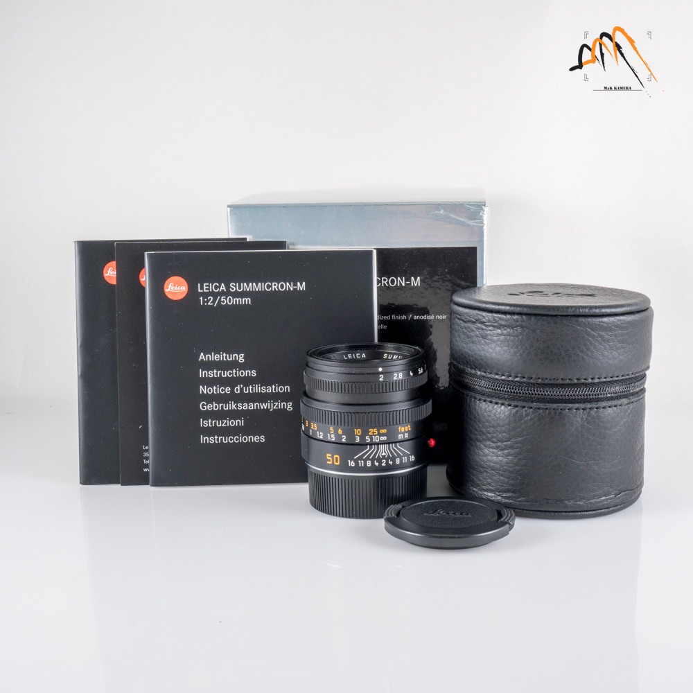 Leica Summicron-M 50mm F/2.0 Ver.V Black Lens Germany 11826 #88269 Leica Summicron-M 50mm F/2.0 Ver.V Black Lens Germany 11826 #88269