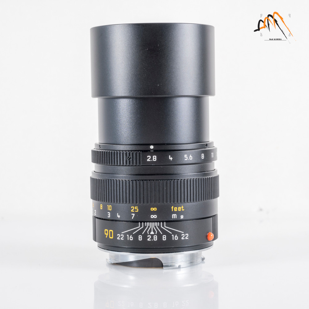 Leica Elmarit-M 90mm F/2.8 E46 Ver.II V2 Black boxed 11807 #23761