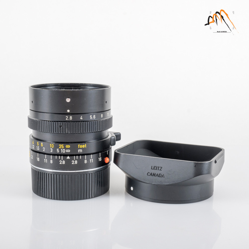 LEITZ Leica Elmarit-M 28mm F/2.8 Ver.III Lens Yr.1982 Canada 11804