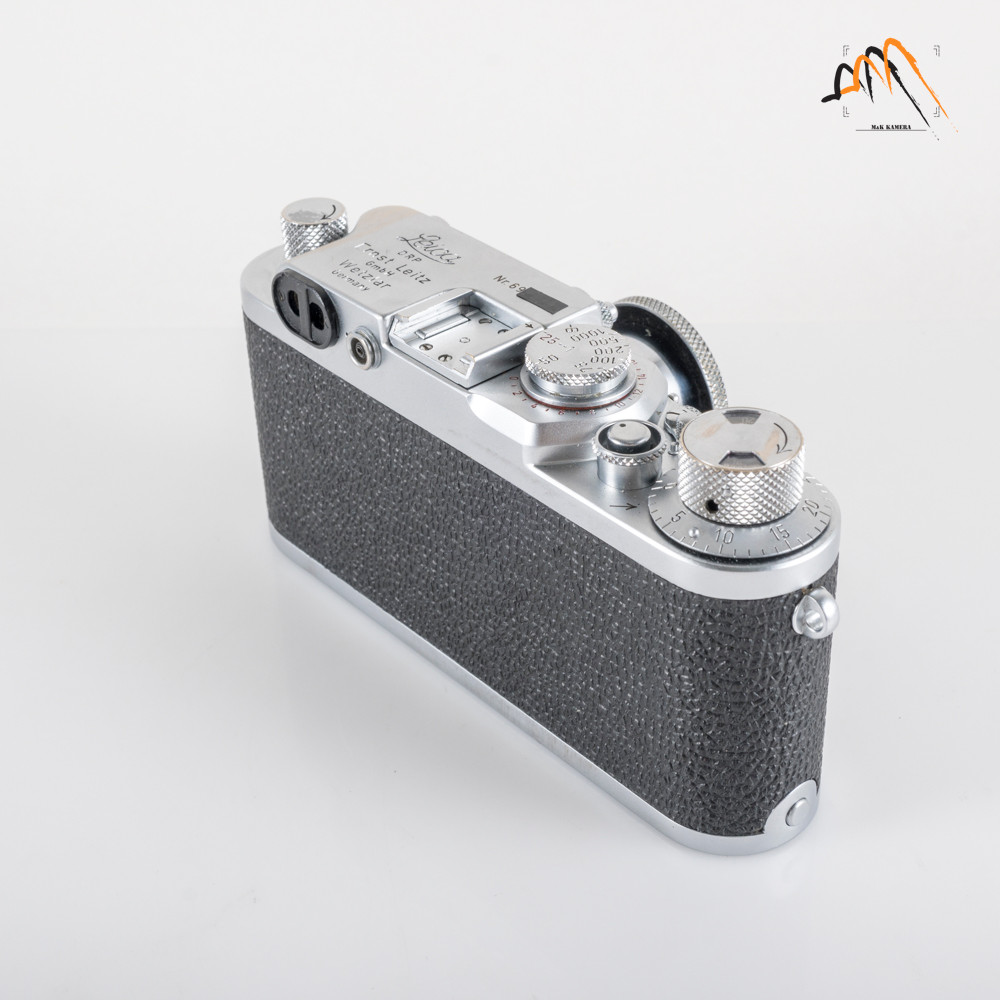 Leica IIIF Screw Mount Silver Film Rangefinder Camera #11772 - M