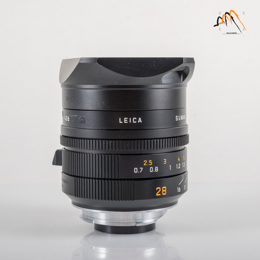 Leica Summilux-M 28mm F/1.4 ASPH 11668 Black Lens Germany 11668