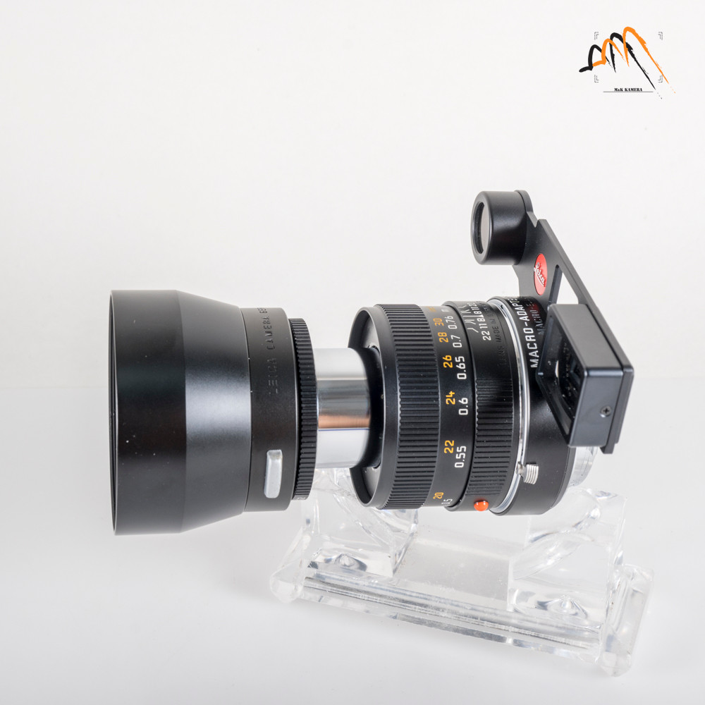 Leica Macro-Elmar-M 90mm F/4.0 Black with goggle 14409 11633