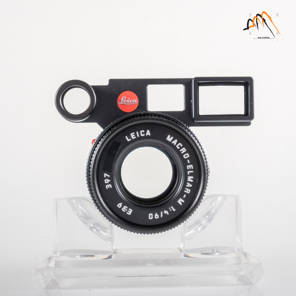Leica Macro-Elmar-M 90mm F/4.0 Black with goggle 14409 11633
