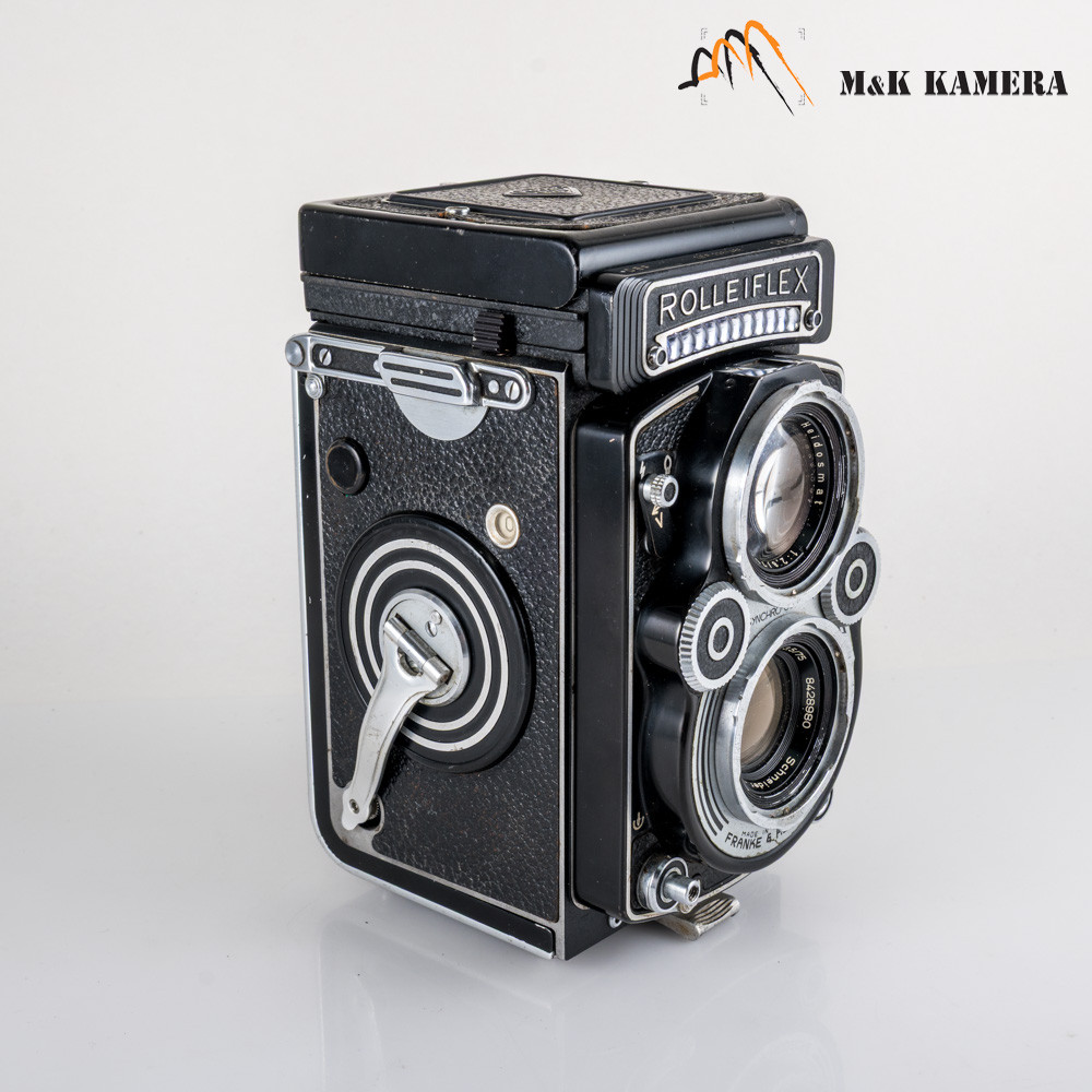 Rolleiflex 3.5F Xenotar 75mm f/3.5 Film TLR Camera #11822 - M & K