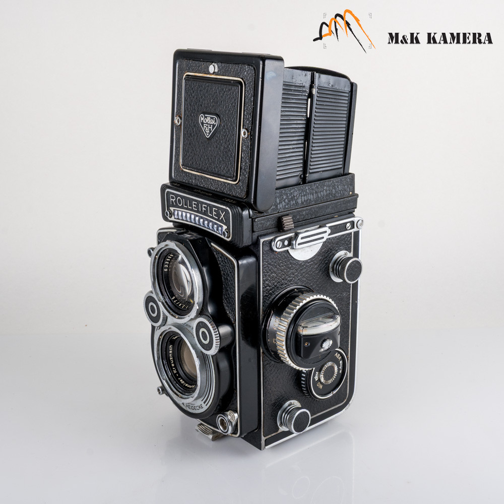Rolleiflex 3.5F Xenotar 75mm f/3.5 Film TLR Camera #11822 - M & K