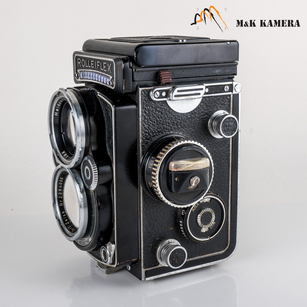 Rolleiflex 3.5F Xenotar 75mm f/3.5 Film TLR Camera #11822 - M & K