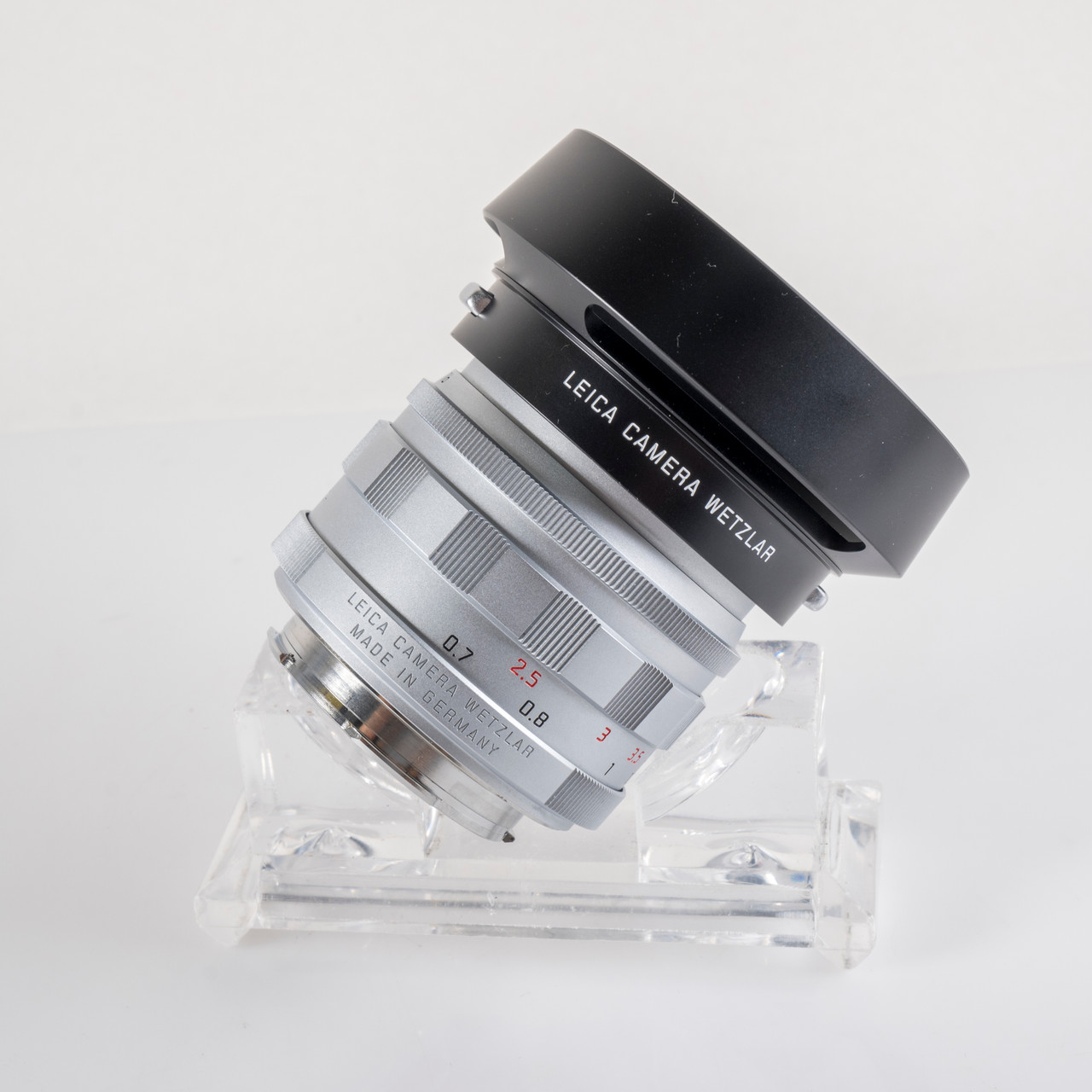 Leica Summilux-M 50mm F/1.4 11714 2025 Version E46 Silver Lens