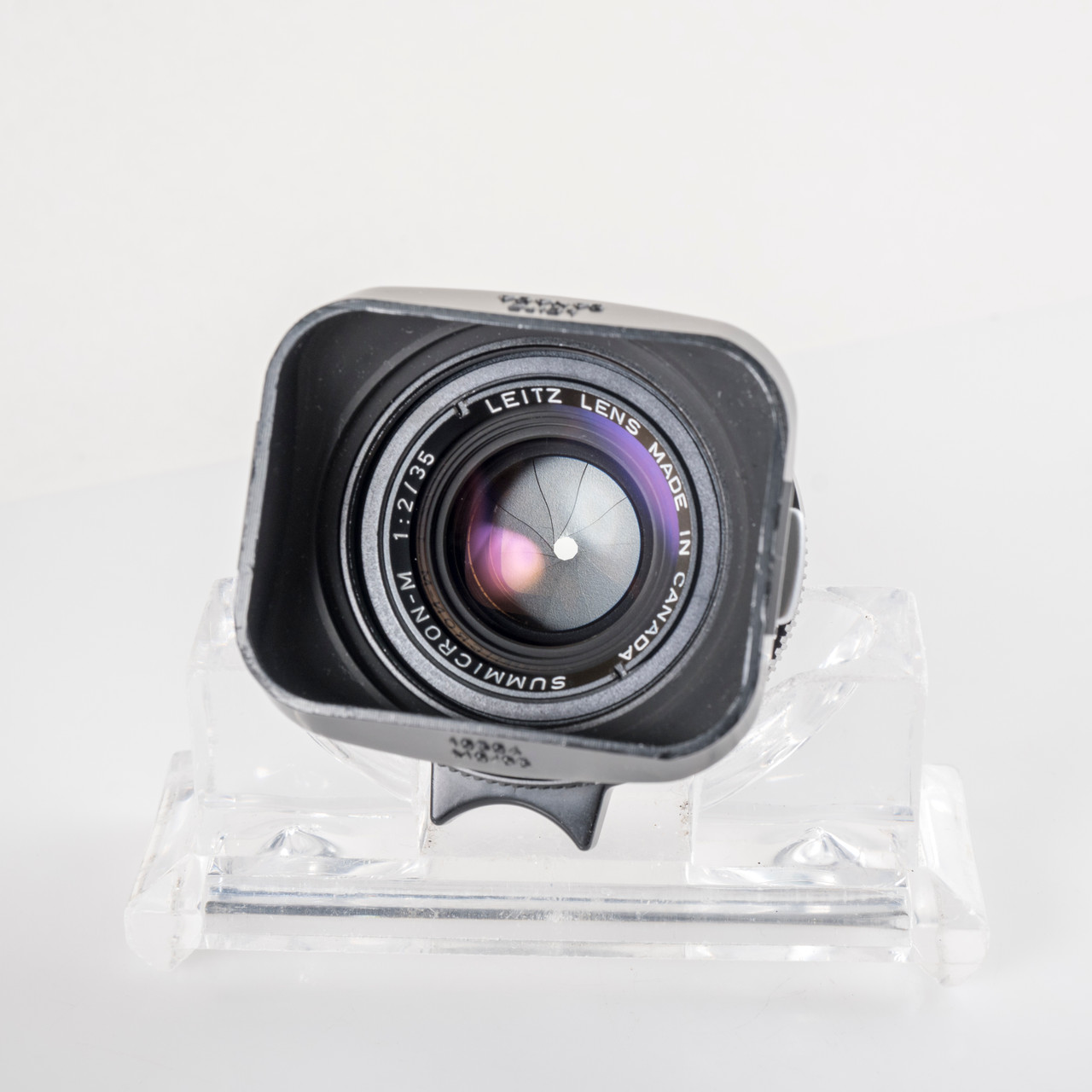 Leica Summicron-M 35mm F/2.0 Ver.4 7E Black 1913-1983 Lens Yr.1982