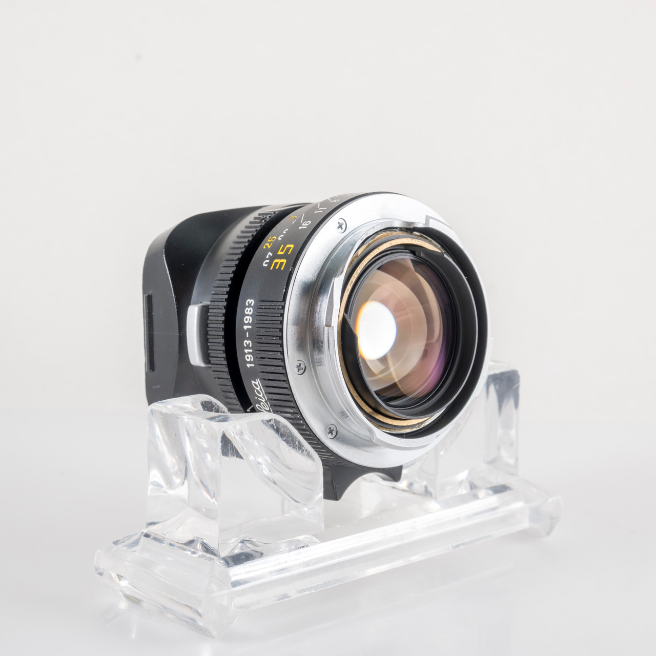 Leica Summicron-M 35mm F/2.0 Ver.4 7E Black 1913-1983 Lens Yr.1982