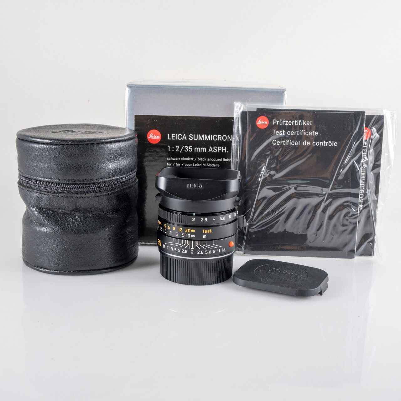 Leica Summicron-M 35mm F/2.0 ASPH/ 11879 Black 6bit boxed 11879