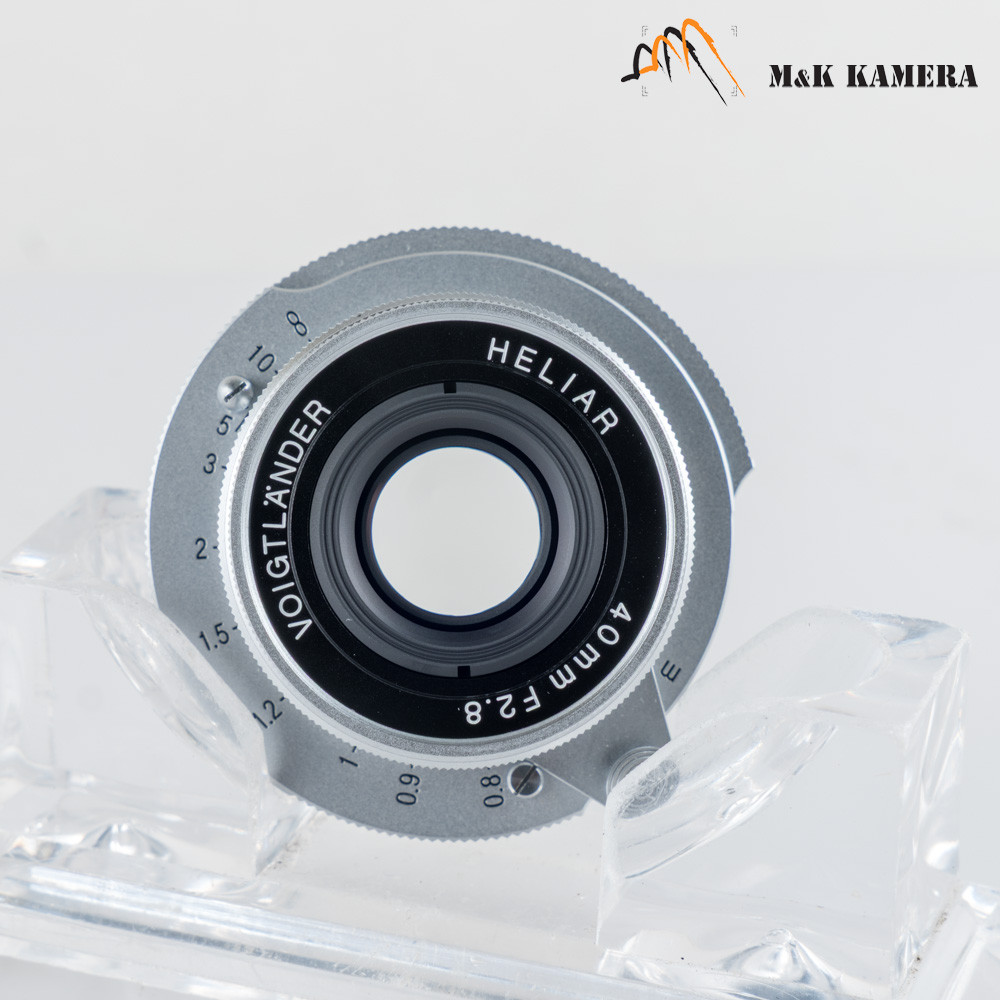 Voigtlander HELIAR 40mm F/2.8 Silver Lens Leica M mount #88707 - M