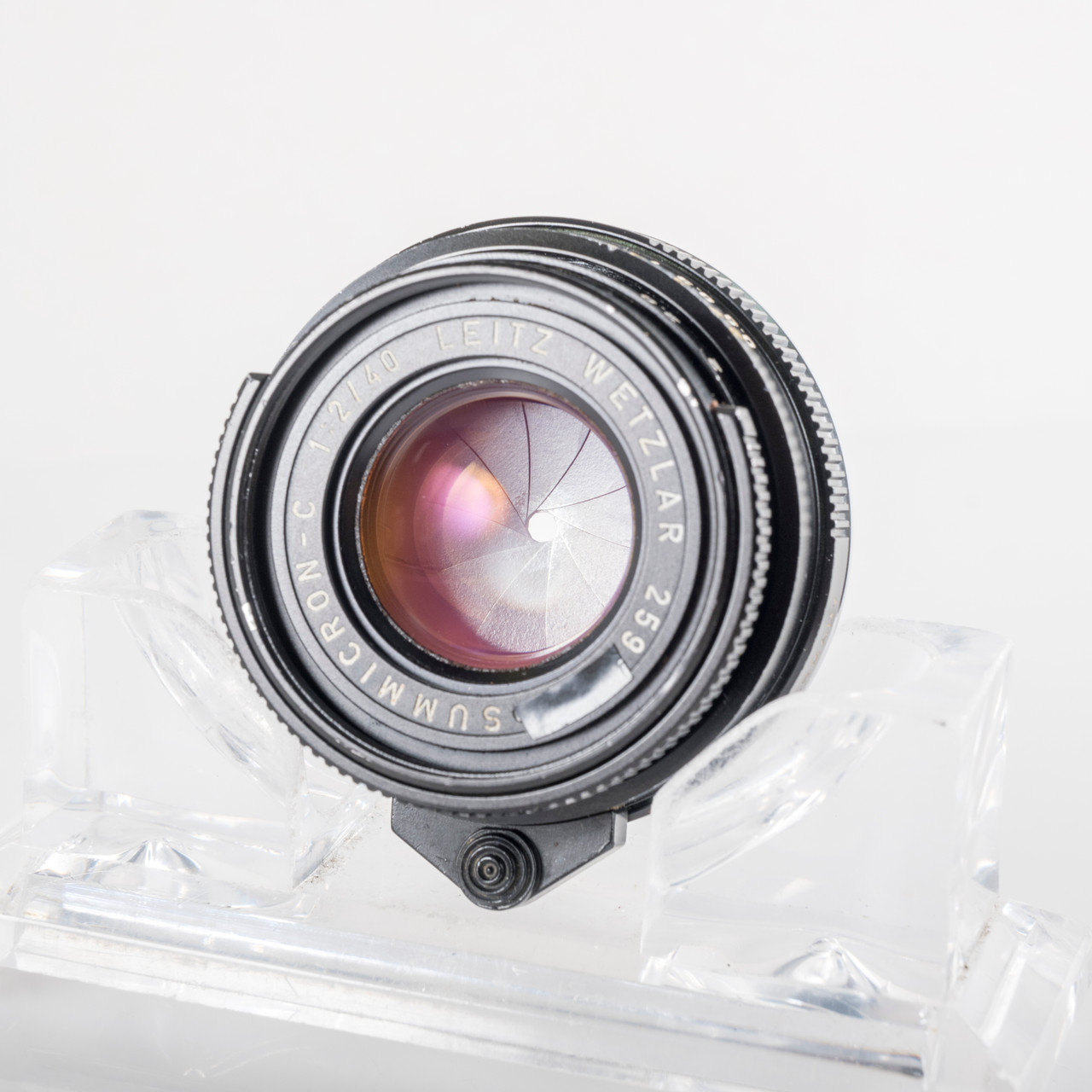 LEITZ Leica Summicron-C 40mm/F2.0 Serie 5.5 Lens Yr.1973 Germany
