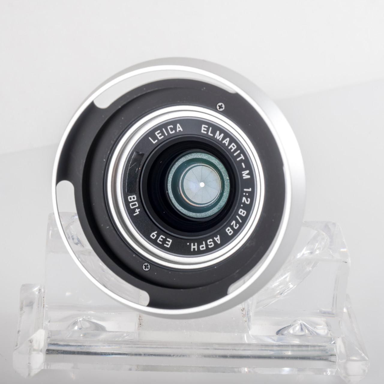 Leica Elmarit-M 28mm F/2.8 E39 Asph 11664 Silver Lens Yr.2009