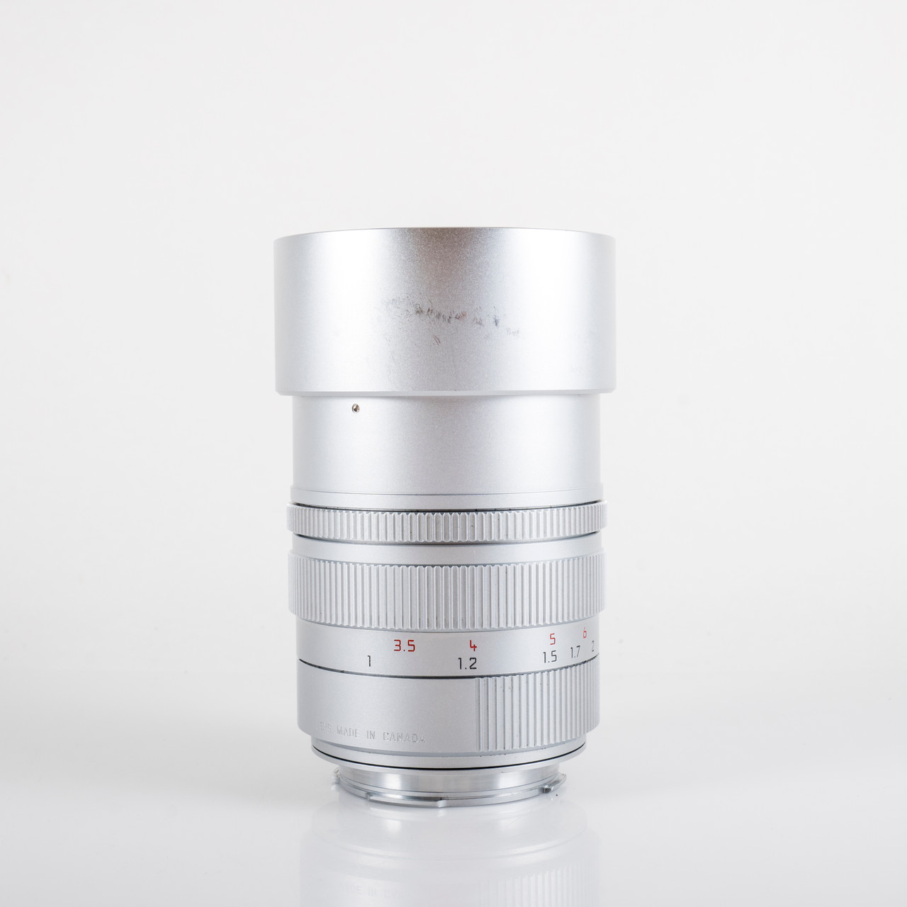 Leica Summicron-M 90mm F/2.0 E55 Ver.II Pre-Asph Silver Lens